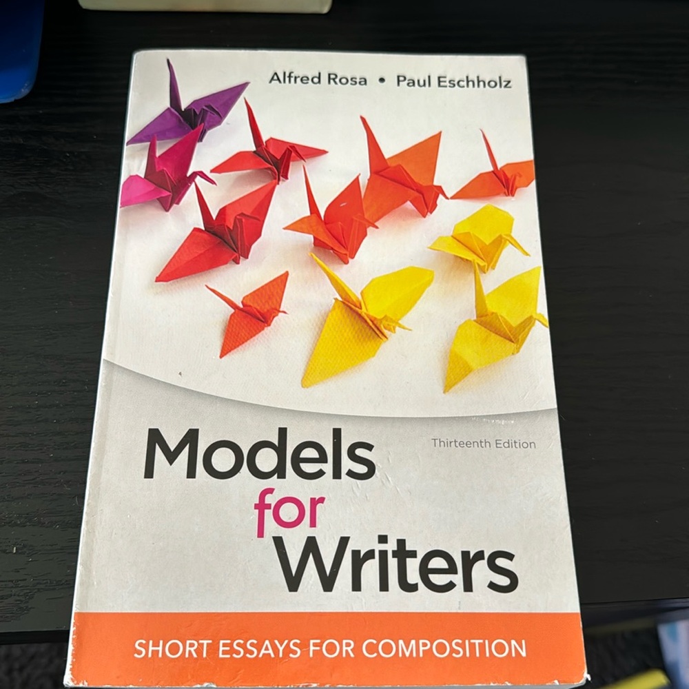Models for Writers Book